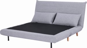 SIGNAL MEBLE Sofa rozkładana SPIKE II szara Signal 9