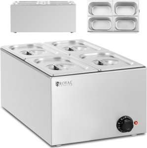 Royal Catering Bemar podgrzewacz elektryczny 4 x GN 1/4 640 W Bemar podgrzewacz elektryczny 4 x GN 1/4 640 W 1