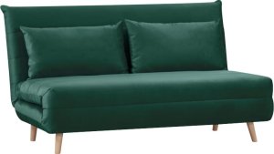 SIGNAL MEBLE Sofa rozkładana SPIKE II VELVET zielona Signal 1