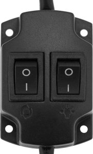 Physa Słupek szyld fryzjerski barberski barber pole obrotowy podświetlany 38 cm - srebrny Słupek szyld fryzjerski barberski barber pole obrotowy podświetlany 38 cm - srebrny 4