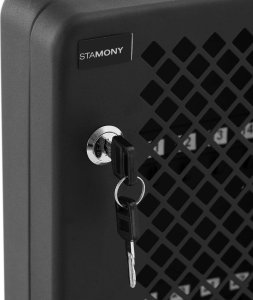 Stamony Szafka skrzynka organizer ścienny na 24 klucze metalowy Szafka skrzynka organizer ścienny na 24 klucze metalowy 4