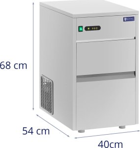 Royal Catering Barowa kostkarka maszyna do kostek lodu 25 kg/dzień 7 kg 220 W Barowa kostkarka maszyna do kostek lodu 25 kg/dzień 7 kg 220 W 7