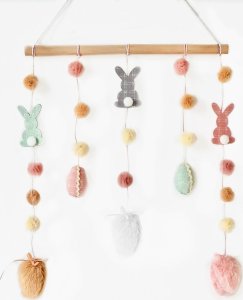 DP Craft DREWNIANE KÓŁKO DO MAKRAMY 55MM, 6 SZT. 3