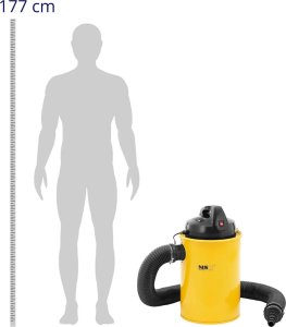 MSW Odciąg trocin wiórów odkurzacz odpylacz warsztatowy 180 m2/h 50 l Odciąg trocin wiórów odkurzacz odpylacz warsztatowy 180 m2/h 50 l 2