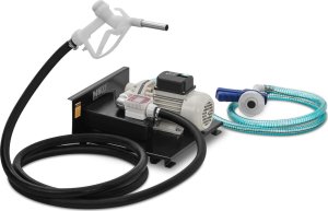 MSW Pompa do mocznika szkodliwych cieczy z miernikiem wężami 35-45l/min 550 W 230 V 2