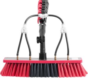 Ulsonix Szczotka myjka wodna teleskopowa z wężem do mycia okien paneli słonecznych dł. 7.2m Szczotka myjka wodna teleskopowa z wężem do mycia okien paneli słonecznych dł. 7.2m 4