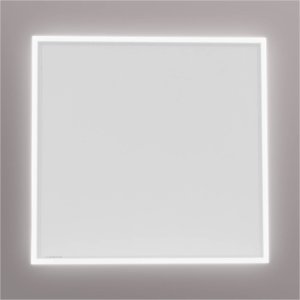Grzejnik Uniprodo 2w1 Panel grzewczy sufitowy na podczerwień + lampa oświetlenie LED 63x66cm 370W 2w1 Panel grzewczy sufitowy na podczerwień + lampa oświetlenie LED 63x66cm 370W 2