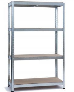 kontrast Regał magazynowy metalowy 172x80x30 4 półki x175kg 1