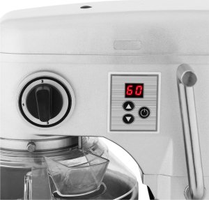 Robot planetarny Royal Catering Mikser robot spiralny planetarny z opuszczaną misą RCPM-10.1B 10 l  230 V 650 W 4