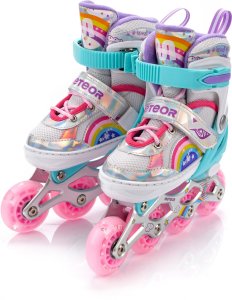 Rolki Meteor Rolki 4w1 Meteor Rainbow XS 25-28 Uniwersalny 3