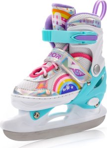 Rolki Meteor Rolki 4w1 Meteor Rainbow XS 25-28 Uniwersalny 10