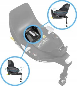 Maxi Cosi Maxi Cosi bazė automobilinei kėdutei FamilyFix 360, black 28