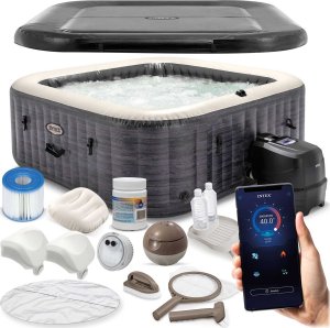 Jacuzzi ogrodowe Intex Dmuchane SPA z hydromasażem 6 osobowe zestaw INTEX 28452 1