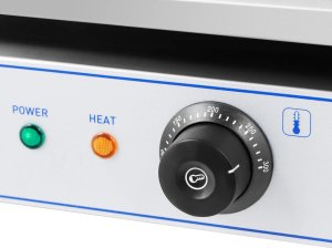Royal Catering Grill elektryczny płyta grillowa gładka 550 x 400 mm 3000 W Grill elektryczny płyta grillowa gładka 550 x 400 mm 3000 W 3