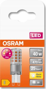 Osram LED BULB G9 4W 827 470LM DIMX3 8
