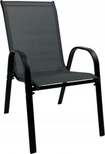 kontrast Zestaw mebli ogrodowych Marbella ławka 4 części szary 2