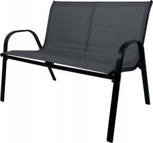 kontrast Zestaw mebli ogrodowych Marbella ławka 4 części szary 4