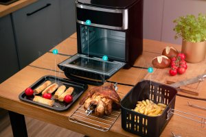 Frytkownica beztłuszczowa First First Austria Karšto oro gruzdintuvė First FA-5053-5 6