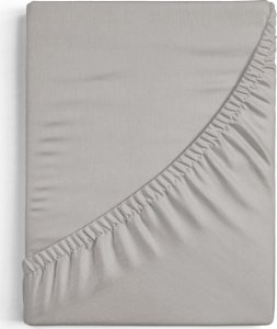 Eurofirany Prześcieradło Jersey4 180 x 200 wys.30 cm Srebrny 1