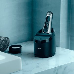 Braun Shaver 8390cc Cordless, Wet use, Lithium Ion, Number of shaver heads/blades 4, Srebrny 11