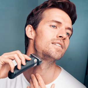 Braun Shaver 8390cc Cordless, Wet use, Lithium Ion, Number of shaver heads/blades 4, Srebrny 6