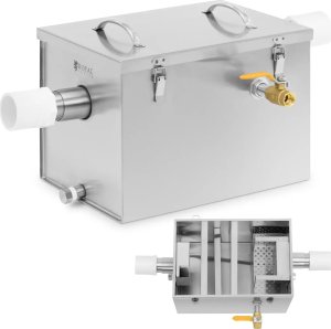Royal Catering Separator oddzielacz tłuszczu gastronomiczny podzlewowy 21 l Separator oddzielacz tłuszczu gastronomiczny podzlewowy 21 l 1