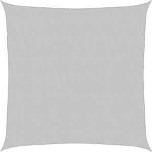 vidaXL vidaXL Żagiel przeciwsłoneczny, jasnoszary, 2x2 m, 100% poliester 2