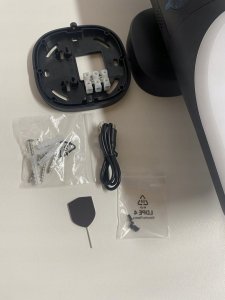 Kamera IP Eufy Eufy Wired Wall Light Cam S100 - Netzwerk-Uberwachungskamera - Aussenbereich - wetterfest - Farbe (Tag&Nacht) - 2048 x 1536 - 2K - Audio - drahtlos - Wi-Fi - Wechselstrom 120/230 V 3