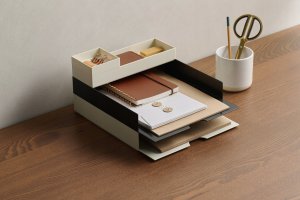 Moxom Zestaw pojemników MOXOM Modular Tray, 250x80x55mm, 3 szt., biały 4