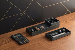 Moxom Zestaw pojemników MOXOM Modular Tray, 250x80x55mm, 3 szt., biały 8