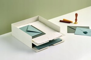 Moxom Zestaw pojemników MOXOM Modular Tray, 250x80x55mm, 3 szt., biały 10