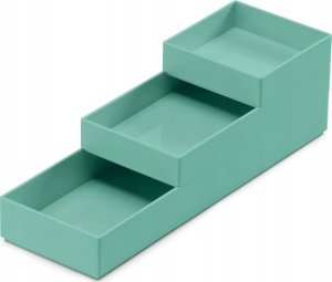 Moxom Zestaw pojemników MOXOM Modular Tray, 250x80x55mm, 3 szt., turkusowy 1