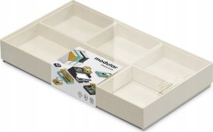 Moxom Zestaw pojemników MOXOM Modular Tray, 250x170x35mm, 5 szt., biały 2