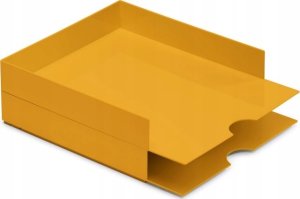 Moxom Zestaw pojemników MOXOM Modular Letter Tray, 320x260x60mm, 2 szt., żółty 1