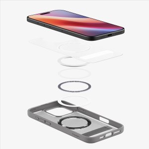 Spigen Spigen Ultra Hybrid S MagSafe, frost gray - iPhone 16 Pro 8