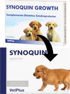 Triton VetPlus SYNOQUIN GROWTH szczenięta/psy rosnące 60 tabletek 2
