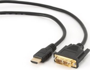 Gembird HDMI - DVI-D 1.8m czarny (CC-HDMI-DVI-6) - Kabel - Morele.net