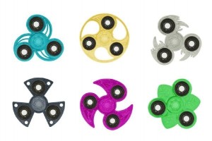Symag TOITOYS Hand Spinner glitter 1