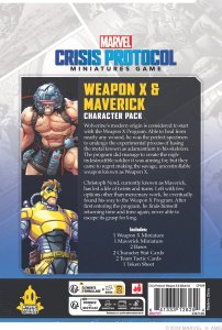 Atomic Mass Games Marvel: Crisis Protocol - Weapon X & Maverick 2