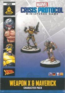 Atomic Mass Games Marvel: Crisis Protocol - Weapon X & Maverick 3