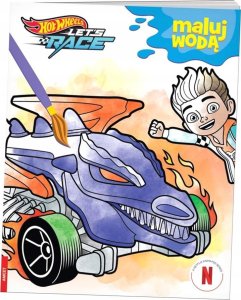 Ameet Książeczka Maluj wodą. Hot Wheels. Let's race. MW-1601 2