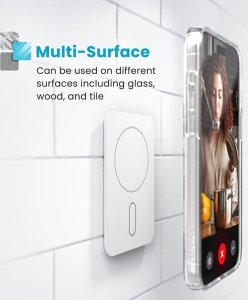 Speck Speck Everywhere Mount + ClickLock - Uchwyt magnetyczny MagSafe (biały) 5