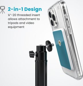 Speck Speck Everywhere Mount + ClickLock - Uchwyt magnetyczny MagSafe (biały) 6