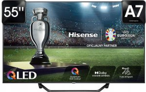 Telewizor Hisense Hisense 55A7NQ 55'' QLED 4K Smart TV schwarz 2