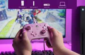 Pad GameSir Kontroler przewodowy GameSir G7 SE (fioletowy) 10