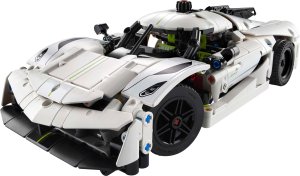 LEGO Technic Biały hipersamochód Koenigsegg Jesko Absolut (42184) 9
