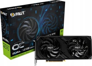 Karta graficzna Palit GeForce RTX 4070 Dual OC 12GB GDDR6 (NE64070S19K9-1048D) 1