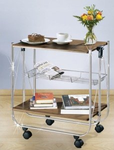 Wenko Stolik barowy na kółkach DELUXE DINETT, WENKO 3