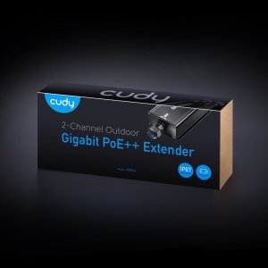 Cudy CUDY POE25 2-Channel Gigabit PoE++ Outdoor Waterproof Extender 4