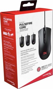 Mysz HP HyperX Pulsefire FPS Mysz do gier, ergonomiczna, czarna Pixart 3310 HX-MC004B / KING-2737 3